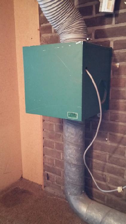 Old Flakt ventilation box