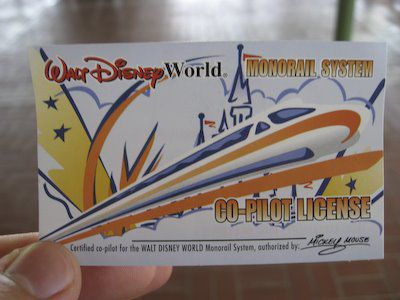 Monorail Co-Pilot License