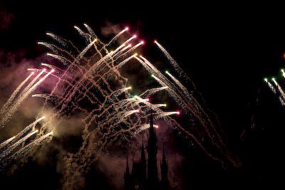 Vuurwerk in Magic Kingdom