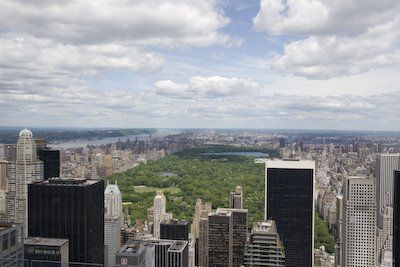Central Park vanaf Rockefeller Centre