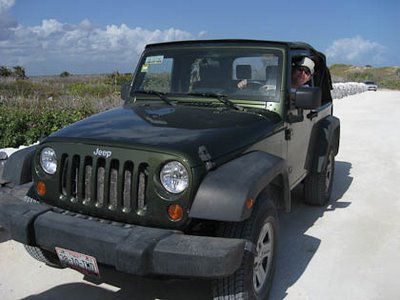 Jeep op Cozumel