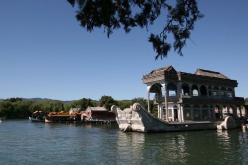 Keizerin Cixis Marble Boat in het Zomerpaleis