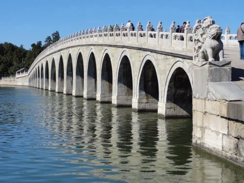 17-bogen-brug bij het Zomerpaleis