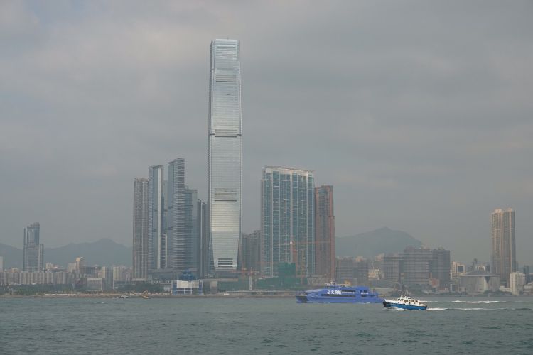 Skyline van Hong Kong