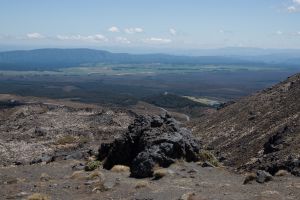 Uitzicht vanaf Mt Ruapehu