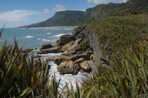 Pancake Rocks storten in zee