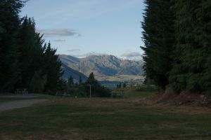 Uitzicht camping Wanaka