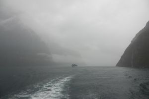 foto achter de boot