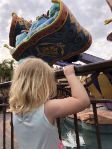 Attractie vliegende tapijten Aladdin