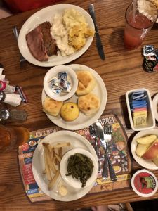 Diner bij Cracker Barrel