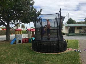 Eindelijk een trampoline voor Fabienne