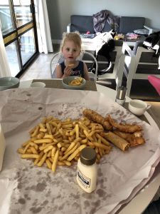 Fish-and-chips van Happy Chippie in Motueka