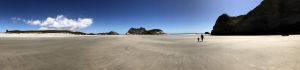 Wharariki Beach