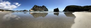 Wharariki Beach