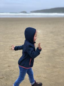 Rennen op het strand