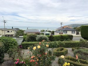 Voortuin AirBNB in Oamaru