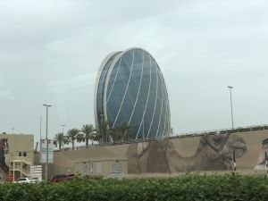 Futuristisch kantoor in Abu Dhabi