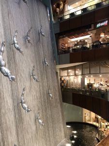 Waterval in Dubai Mall