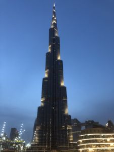 Burj Kalifa in de avond